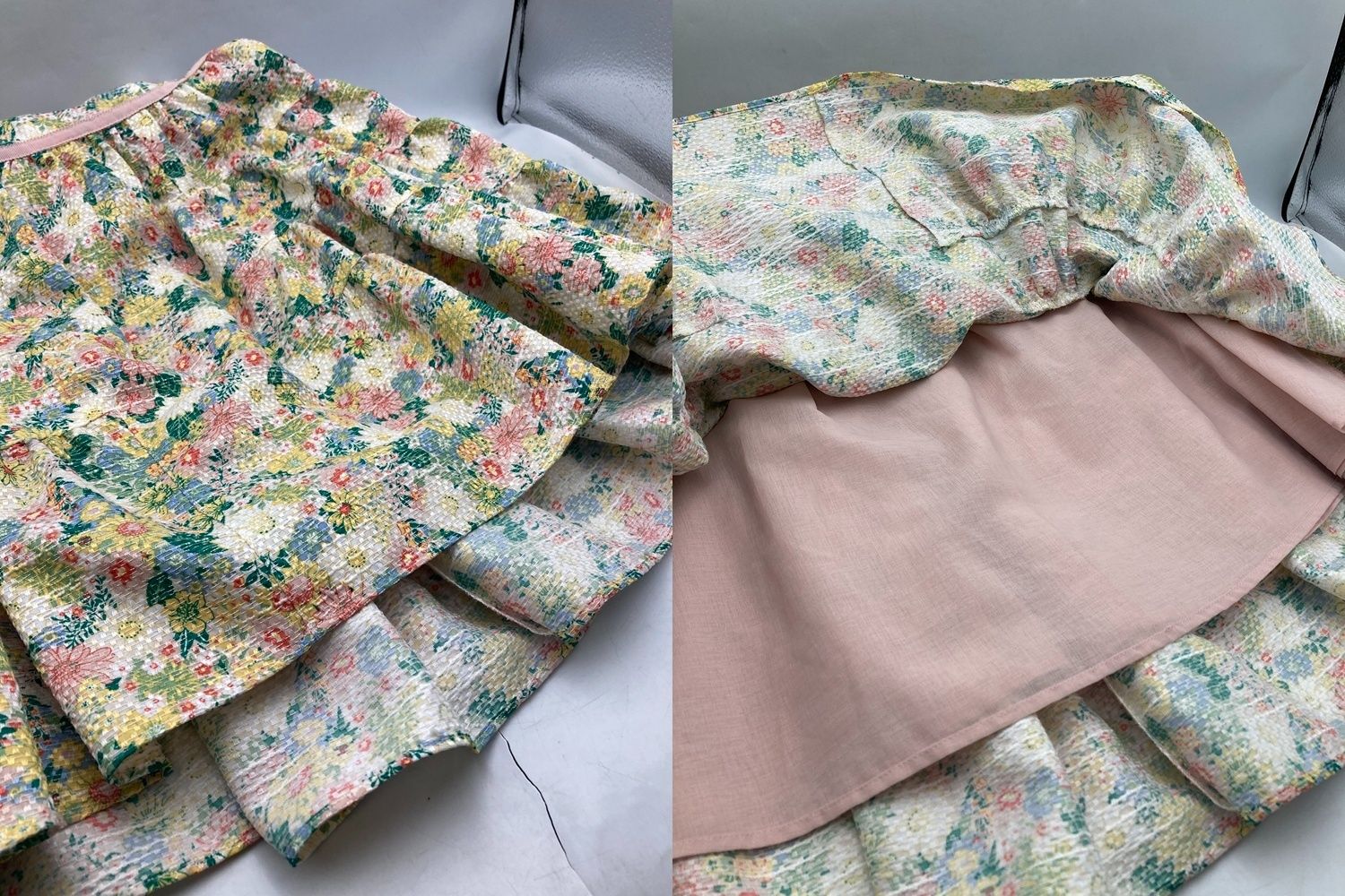 TOCCA トッカ キッズライン バンビ―ニ 花柄 ノースリーブワンピース