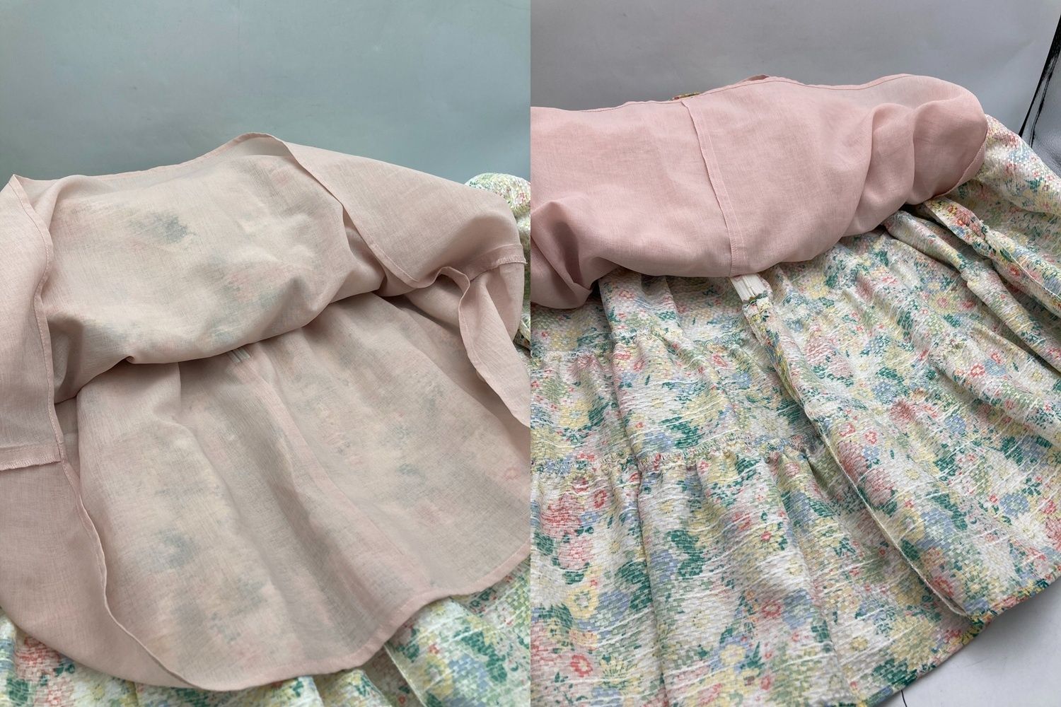 TOCCA トッカ キッズライン バンビ―ニ 花柄 ノースリーブワンピース