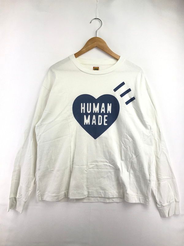 中古品】 HUMAN MADE ヒューマンメイド L/S TEE HEART LOGO 01.12.2023
