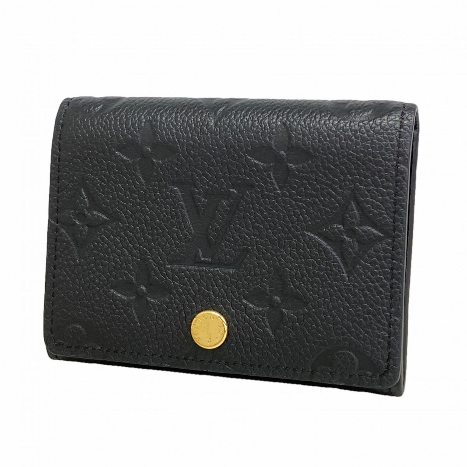ルイ・ヴィトン(Louis Vuitton) ルイ・ヴィトン 名刺入れ モノグラム・アンプラント アンヴェロップカルトドゥヴィジット M58456 ノワールレディース