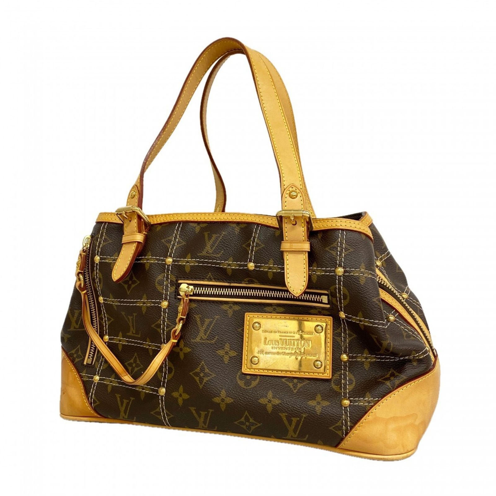 ルイ・ヴィトン(Louis Vuitton) ルイ・ヴィトン ハンドバッグ モノグラム リヴェット M40140 ブラウンレディース