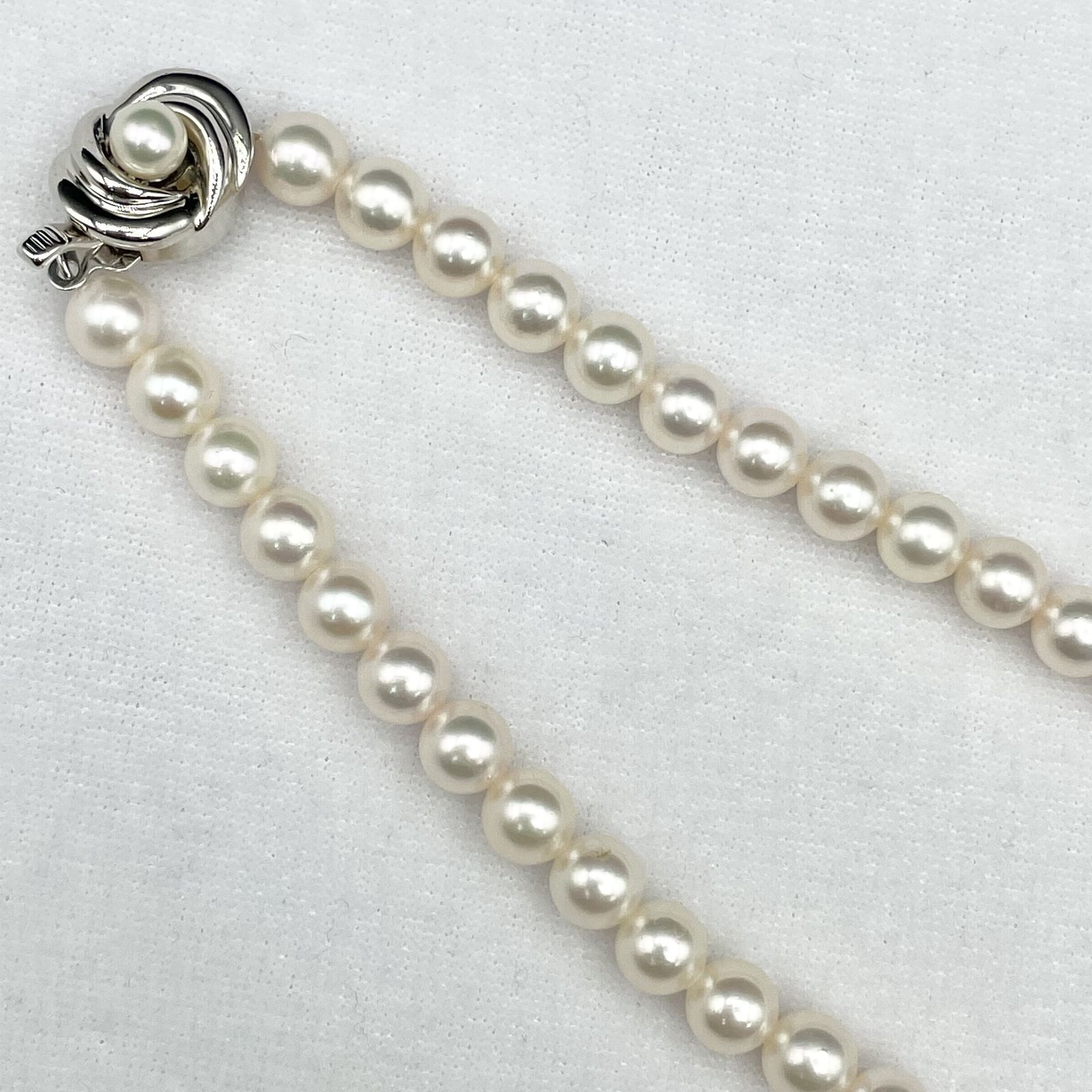 TASAKI アコヤ真珠 パール ネックレス 6.5-7.0mm Silver【2142685-1219 