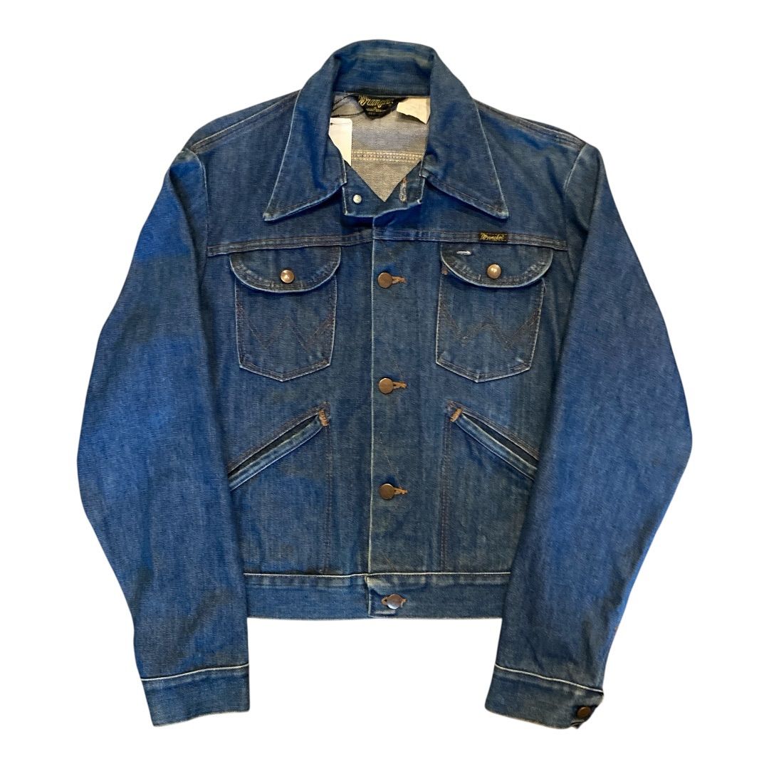 70s Wrangler 126MJ Denim Jacket Made in USA Size 38/ 70年代製 ラングラー 126MJ 38インチ アメリカ製 【F563】 24,000円