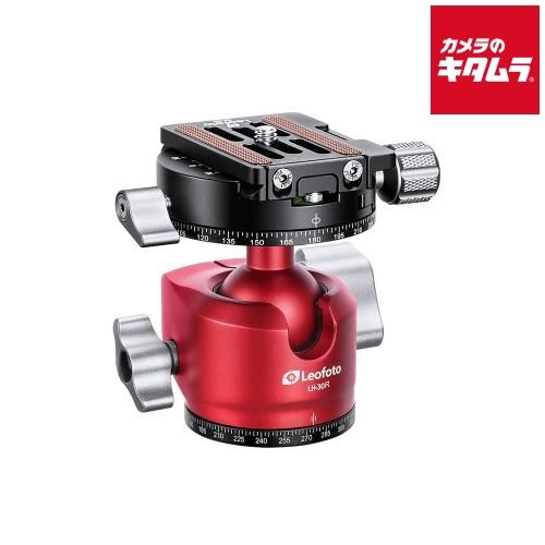 【新品】レオフォト LH-30R（RD） 自由雲台 レッド