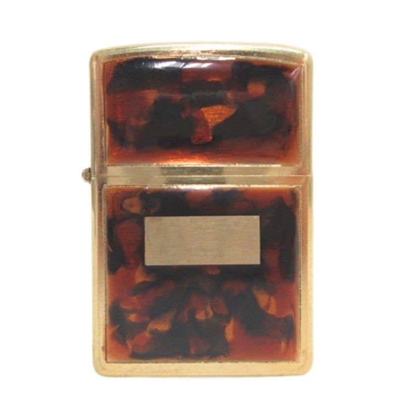 ジッポー ZIPPO ゴールデントータス べっ甲柄 オイルライター USA製 1977年製 ゴールドカラー