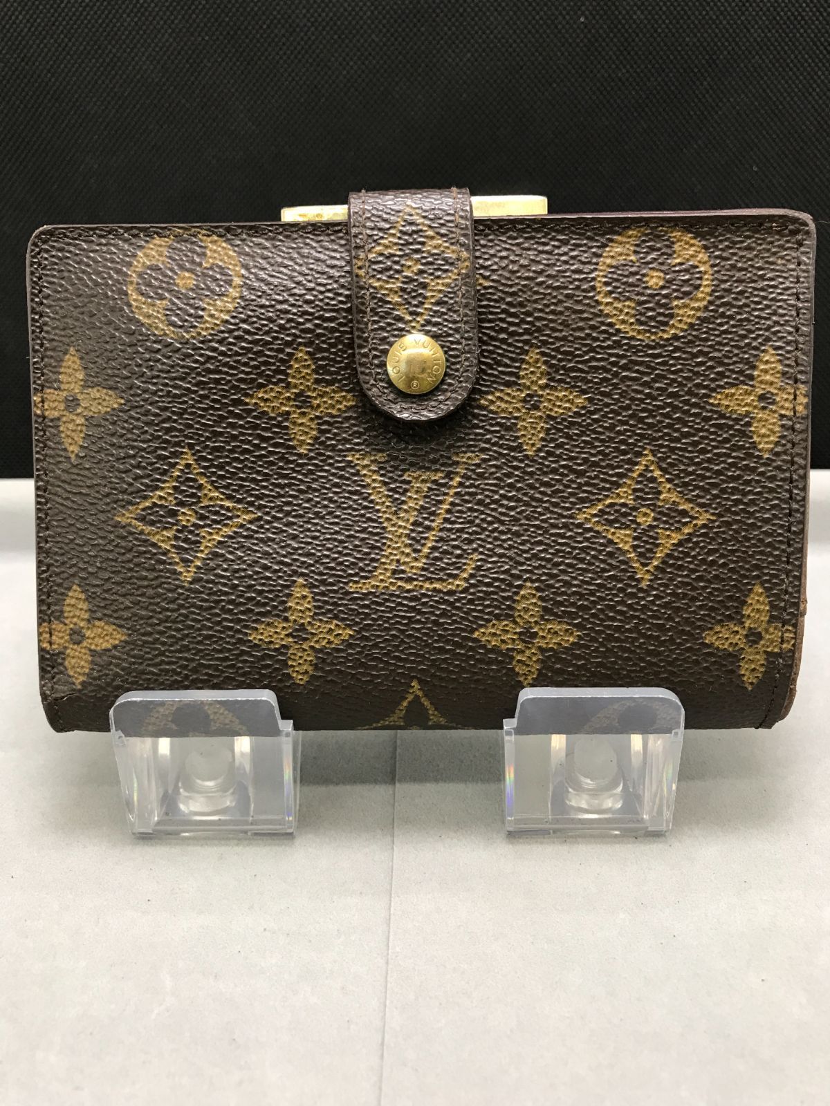 LOUISVUITTON ルイヴィトン 二つ折り財布 がま口 ポルトモネビエ