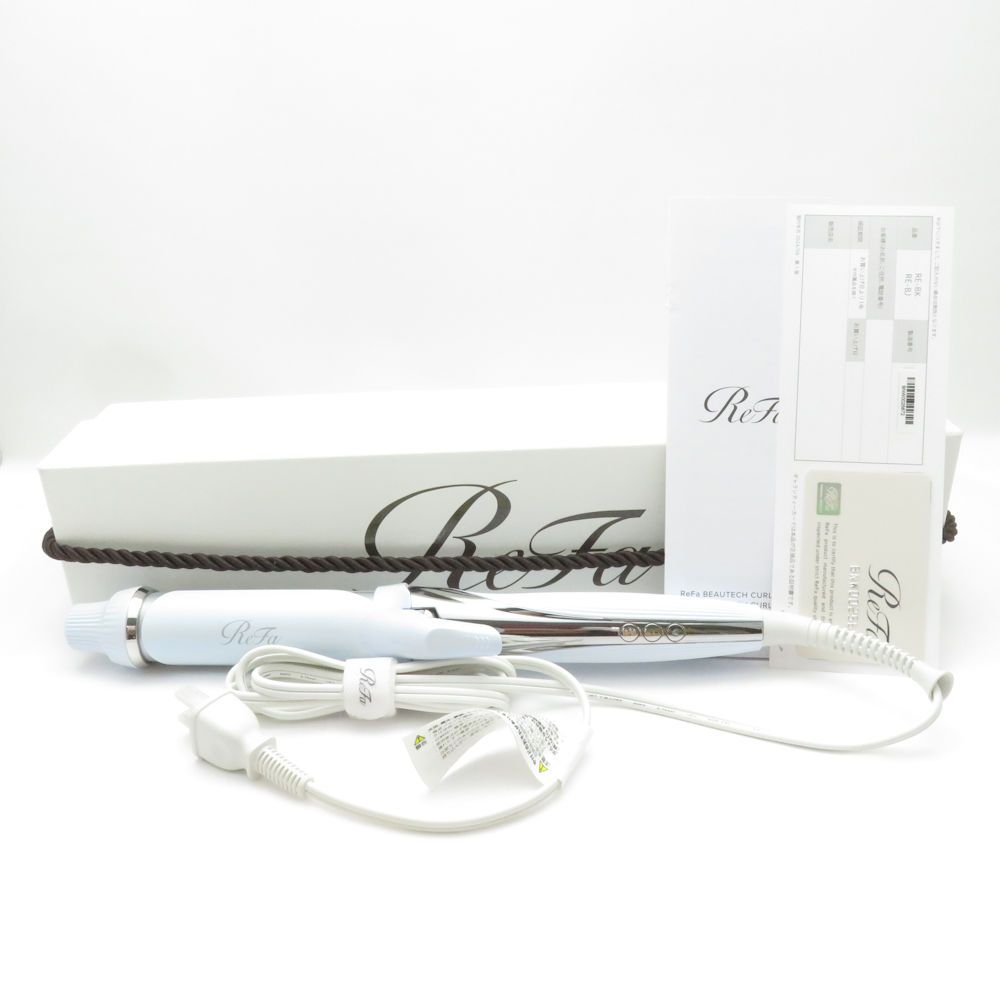 美品 ReFa リファ RE-BK-02A カールアイロン 家庭用美容機器 2024年製 BD6263