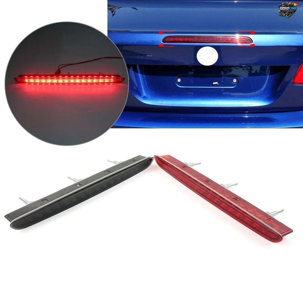 BMW 3シリーズ E93 カブリオ 2007 - 13用 ブラック/レッド サード ストップ ブレーキ ライト