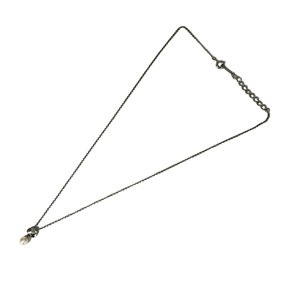 田崎真珠/TASAKI(タサキシンジュ) ネックレス美品 - シルバー×白