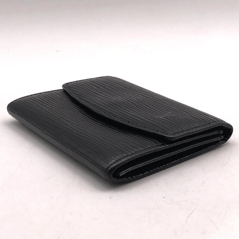 中古】LOUIS VUITTON エピ ポルトモネ サーンプル M63412 ブラック