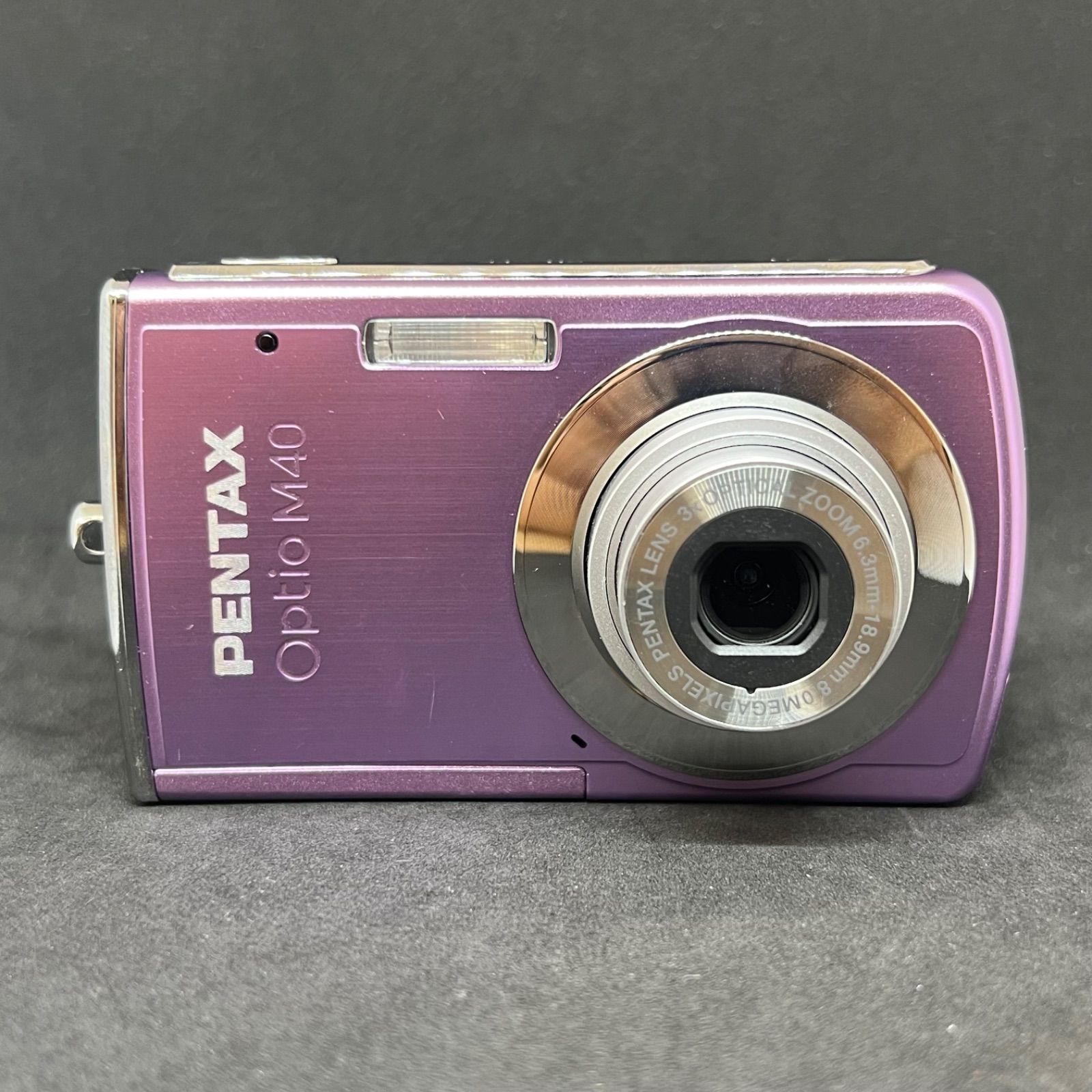 T6726 【 通電確認済み 】PENTAX ペンタックス Optio M40 コンパクト