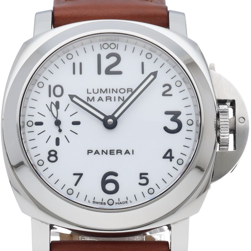 パネライ ルミノールマリーナ 44mm PAM00113 箱 保証書 バンド SS/革