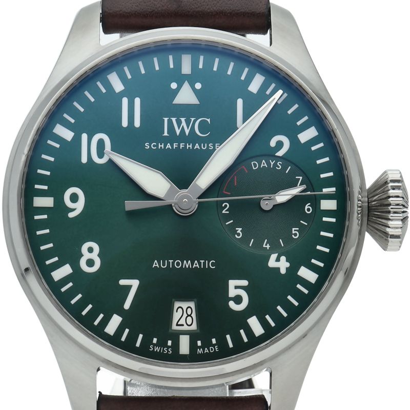 インターナショナルウォッチカンパニー IWC ビッグパイロットウォッチ 7デイズ IW501015 箱 保証書 SS/革 メンズ時
