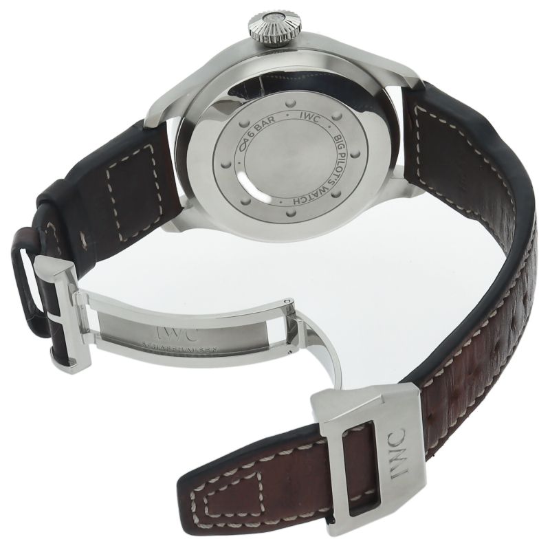 インターナショナルウォッチカンパニー IWC ビッグパイロットウォッチ 7デイズ IW501015 箱 保証書 SS/革 メンズ時