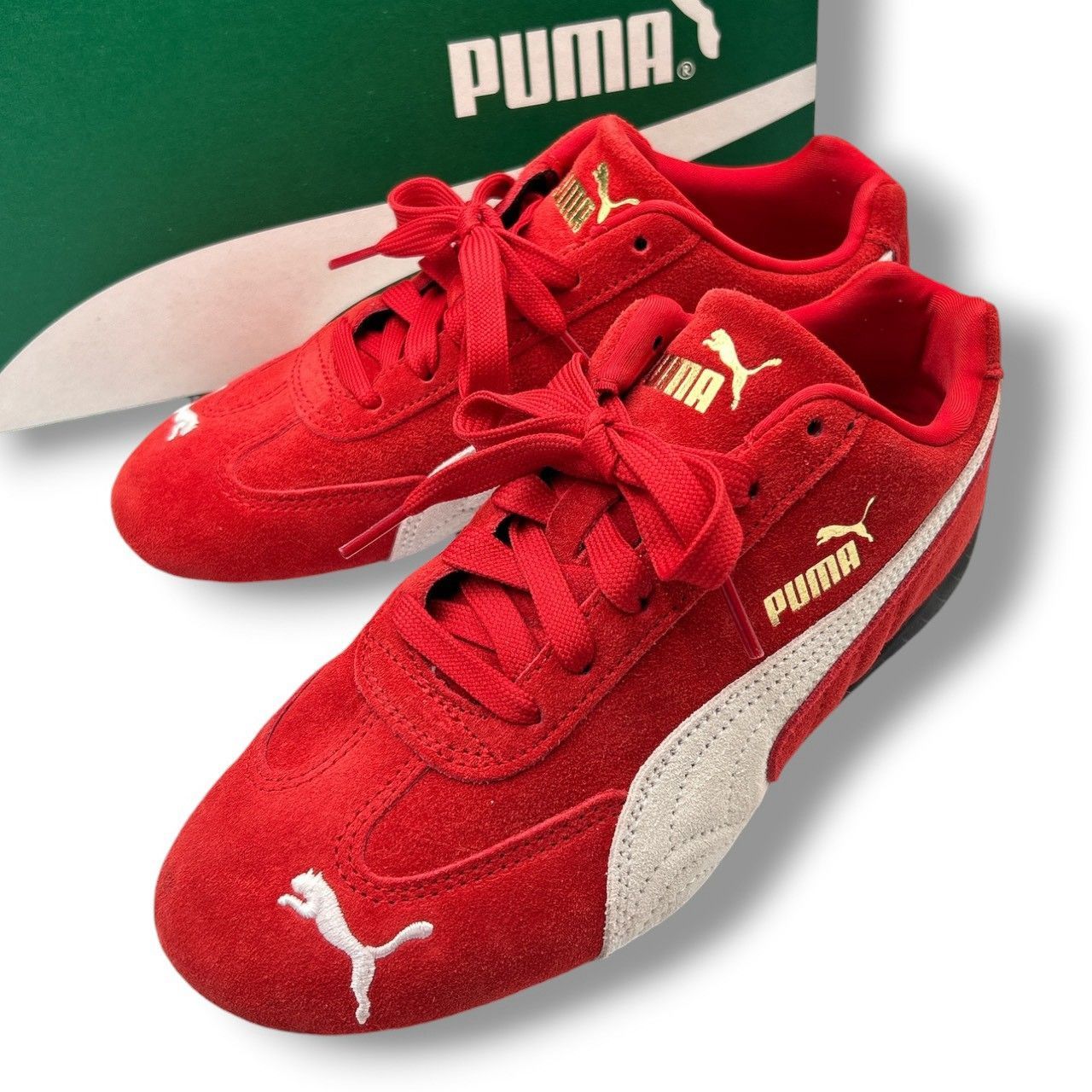 美品 箱付き PUMA プーマ SPEEDCAT OG スピードキャット ローカット