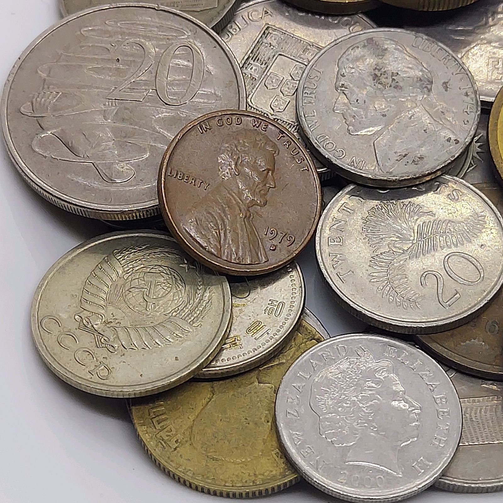 外国コイン まとめて 約0.25kg(約250g) 海外硬貨 古銭 アメリカ