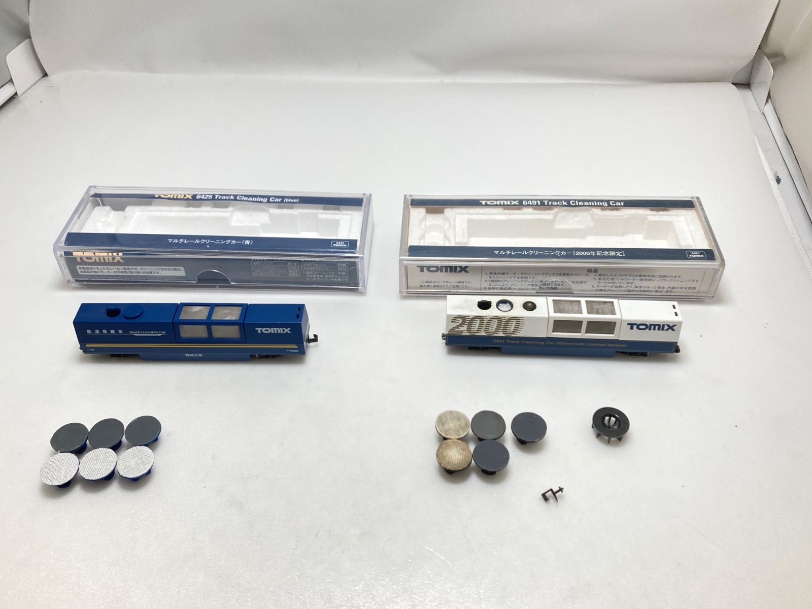TOMIX トミックス 6491 / 6425 マルチレールクリーニングカー 2台
