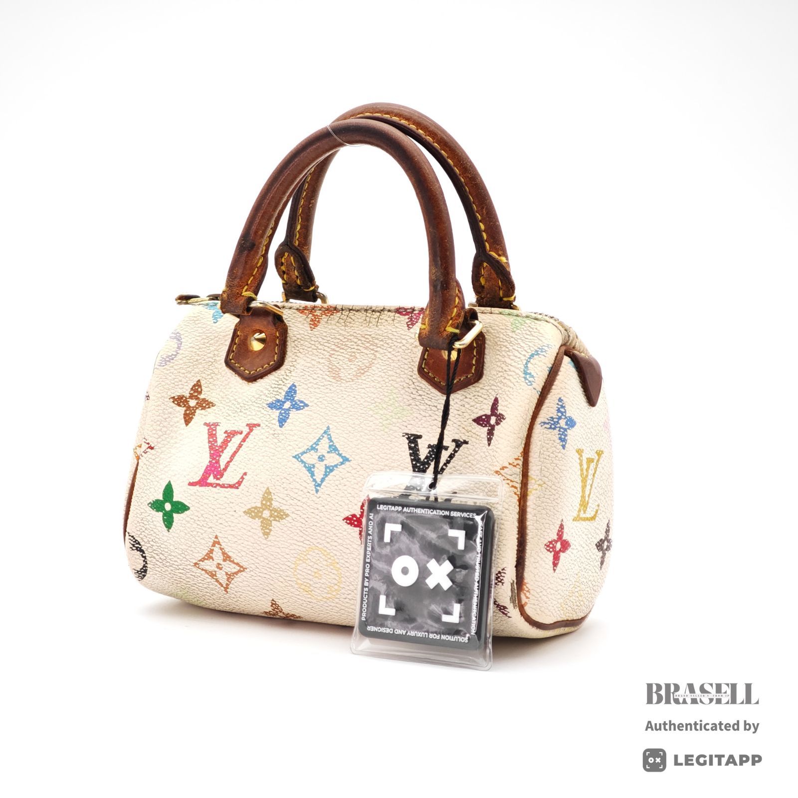 LOUIS VUITTON ミニスピーディ M92645 バッグ ハンドバッグ ミニバッグ カラフル マルチカラー レディース