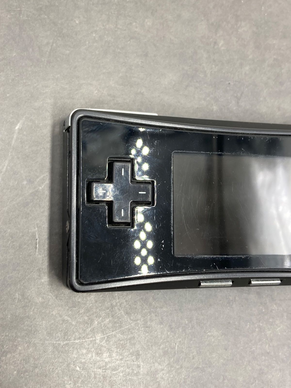 動作OK】 Nintendo GAME BOY micro ゲームボーイミクロ ブラック 純正