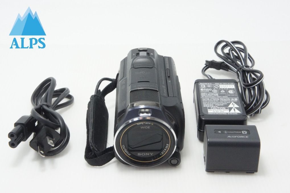 美品 SONY ソニー デジタルビデオカメラ HANDYCAM HDR-PJ630V ブラック