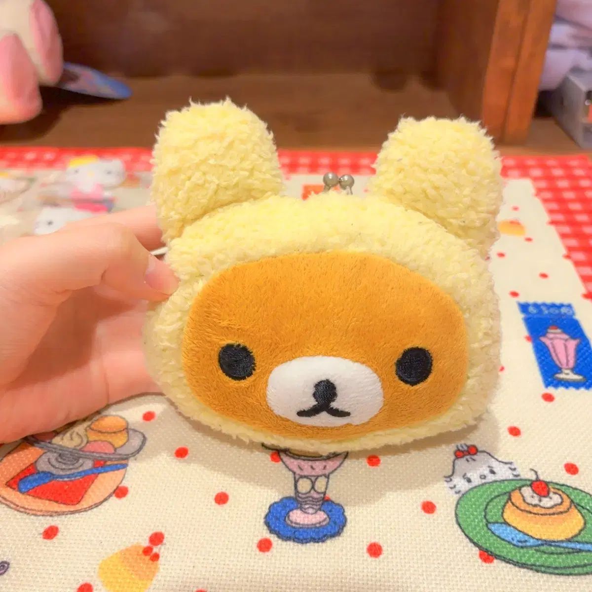 コペン サン-X リラックマ うさぎ ぬいぐるみ コインケース ポーチ