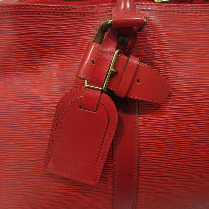 Louis Vuitton ルイヴィトン ボストンバッグ 赤 三重本店】 中古 LOUIS VUITTON | ルイ・ヴィトン ボストンバッグ