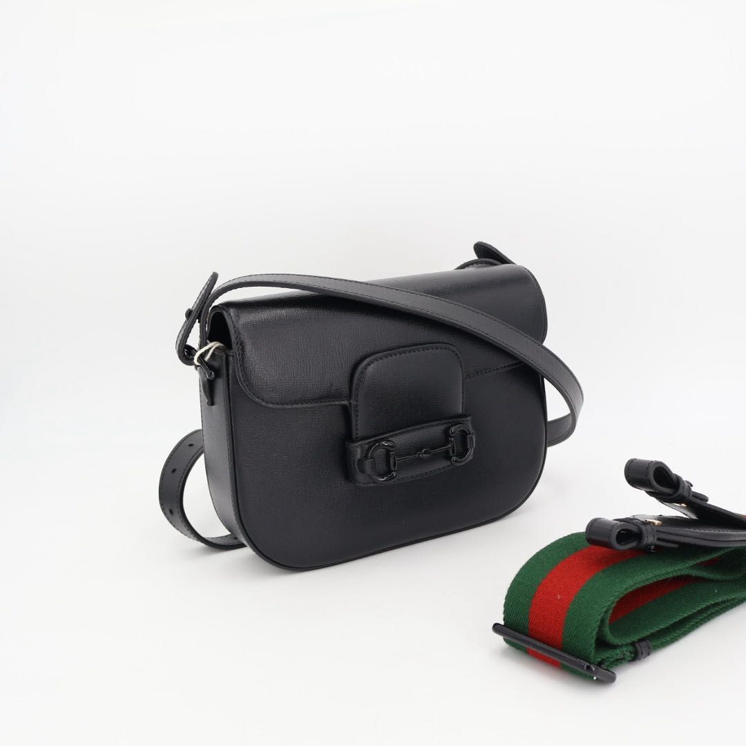 グッチ GUCCI ホースビット 1955 2WAYバッグ ブラック ショルダーバッグ 121,500円