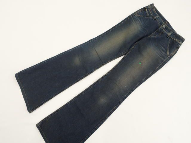 Something Edwin Vienus Jean Something Edwin No Tuck Boot Cut Denim Pants 26 x 32 Blue