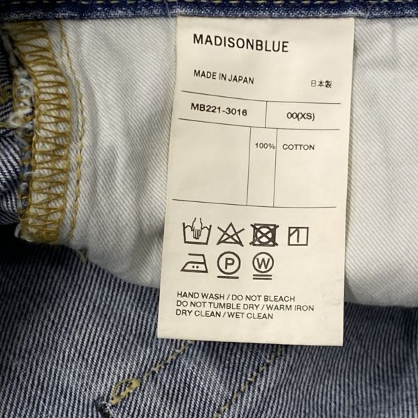 ◇ マディソンブルー MADISON BLUE デニムパンツ ジーンズ ストレート