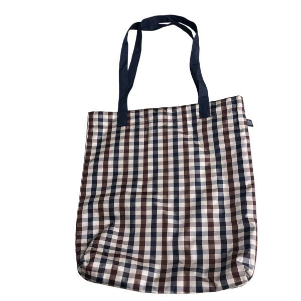 ◇ アクアスキュータム Aquascutum レインコート クラブチェック柄
