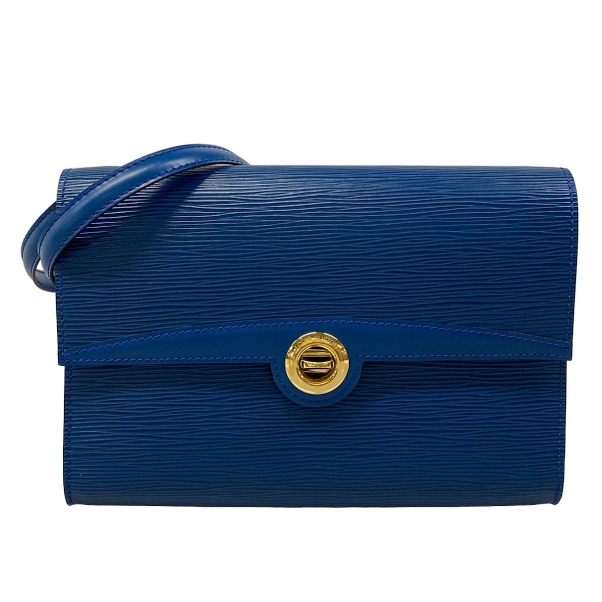 LOUIS VUITTON(ルイヴィトン) ショルダーバッグ エピ アルシュ M52575 トレドブルー レザー