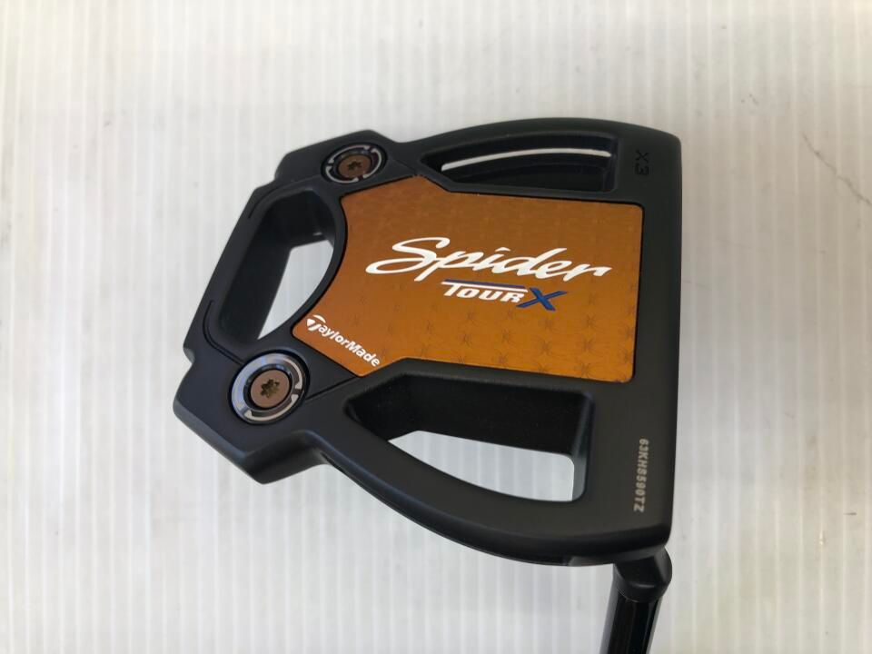 テーラーメイド　Spider TOUR X SS TruePath BLACK　パター　中古　ゴルフドゥ！深谷店【最短即日発送】 27,144円