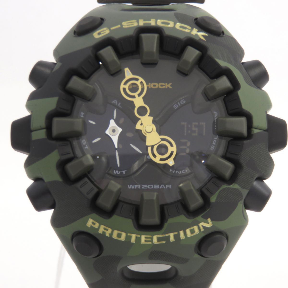 CASIO カシオ G-SHOCK GA-V01CMG-3AJF CAMO&GOLD クオーツ 腕時計 ※中古美品