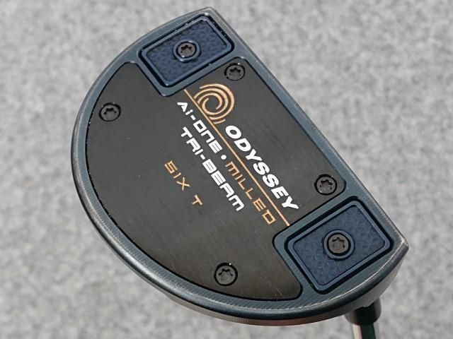 【中古】 ODYSSEY オデッセイ Ai-ONE MILLED TRI-BEAM SIX T パター STROKE LAB SL 90 34インチ
