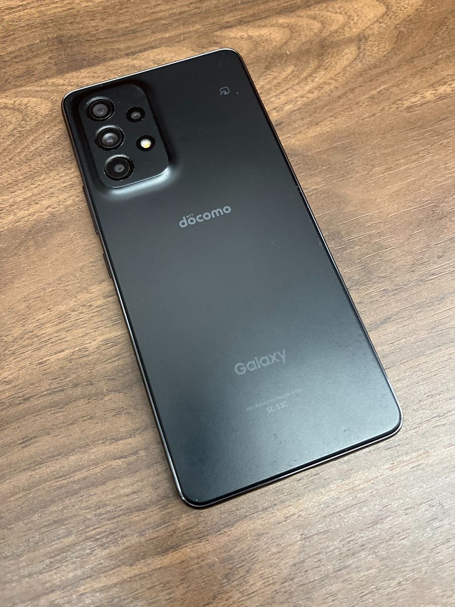 Galaxy A53 5G SC-53C オーサムブラック SIMフリー docomo - メルカリ