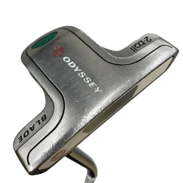 【中古】 オデッセイ WHITE STEEL 2・ball BLADE 35インチ パター PT スチール (フレックスその他) メンズ 男性用 右利き 右用 Cランク ゴルフクラブ