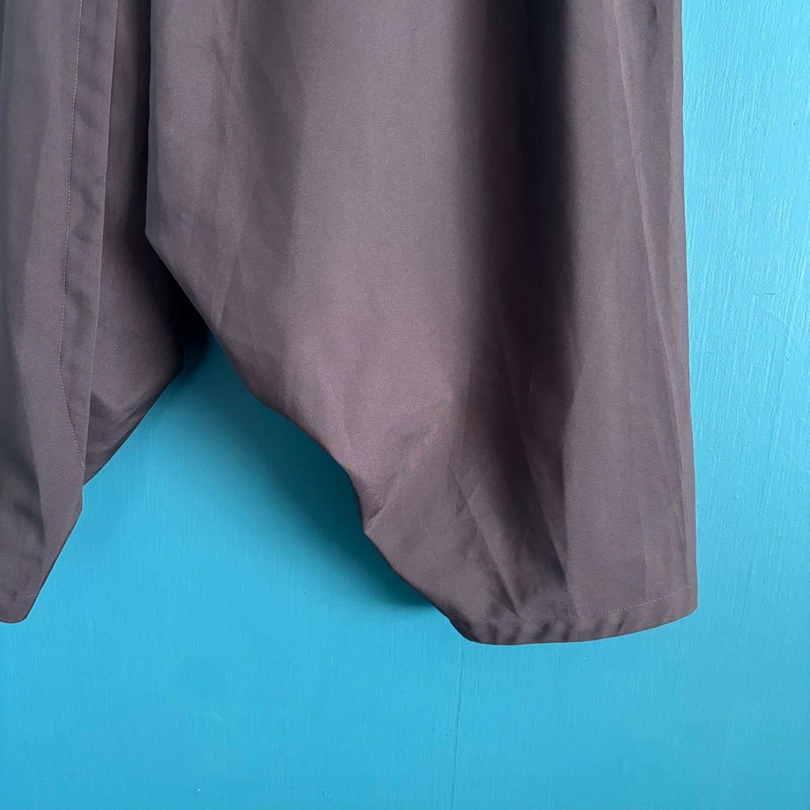 ISSEY MIYAKE サルエルパンツ チャコールグレー サイズ2 イッセイ