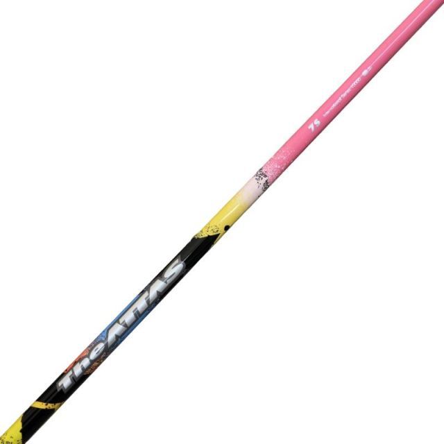 【中古】 キャロウェイスリーブ付き(QUANTUM系) マミヤフェアウェイウッド用 シャフト The ATTAS 7(ピンク) (フレックスS)Bランク ゴルフクラブ