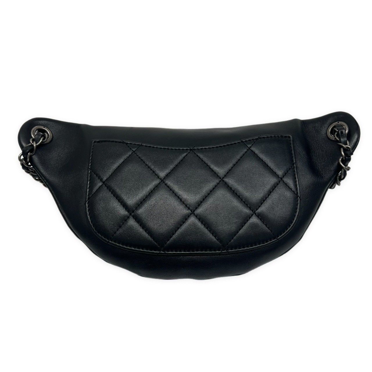 CHANEL シャネル ウエストバッグ ボディバック チェーン SIGNE ロゴ