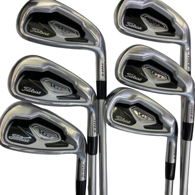 【中古】 タイトリスト Titleist VG3(2016) TYPE-D 6S アイアンセット IR Titleist VG I(2016) (フレックスR) メンズ 男性用 右利き 右用 Cランク ゴルフクラブ