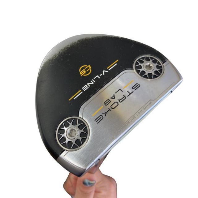 【中古】 オデッセイ STROKE LAB V-LINE CS 34インチ パター PT STROKE LAB (フレックスその他) メンズ 男性用 右利き 右用 Cランク ゴルフクラブ