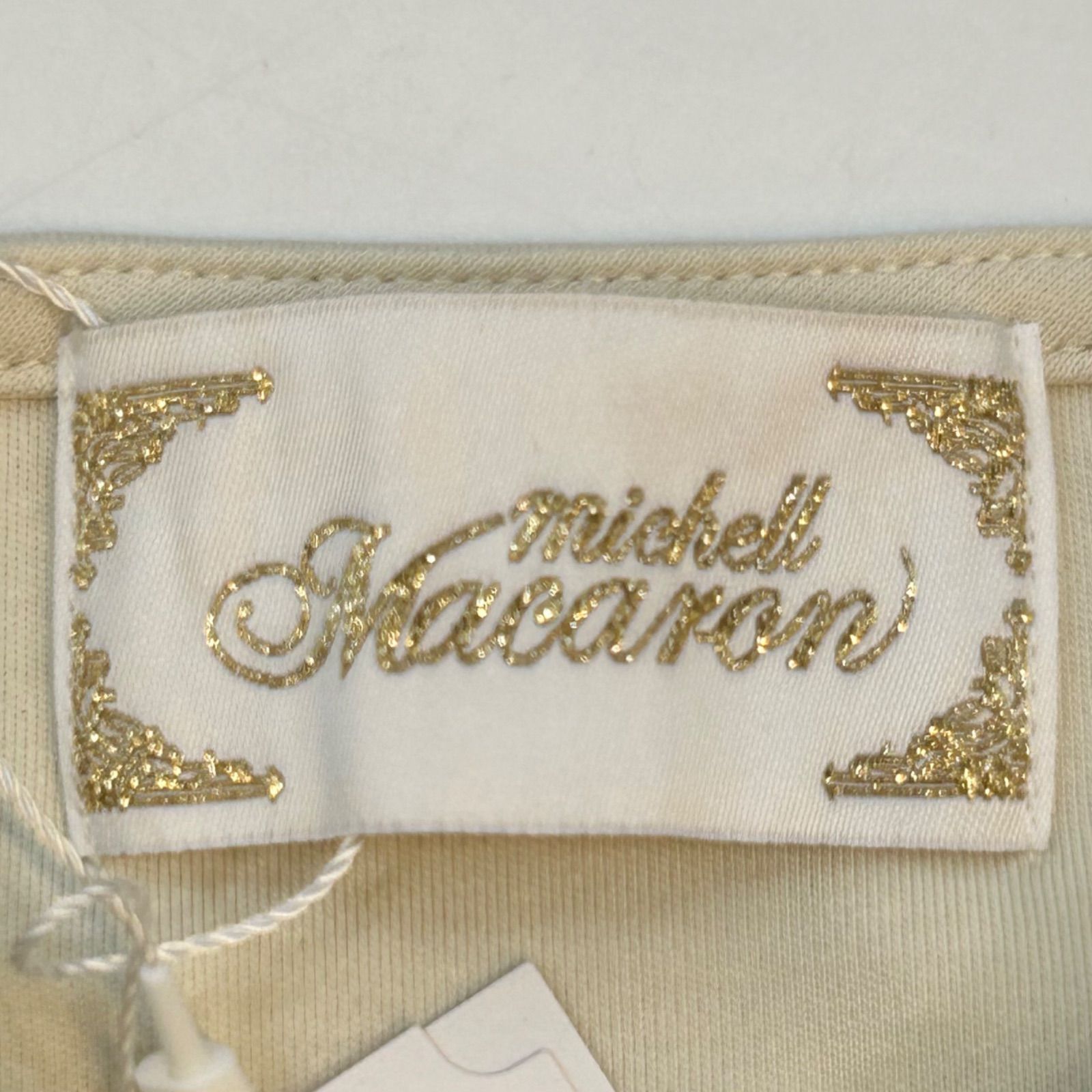 タグ付 Michell Macaron ミシェルマカロン チェックパイピングリボン