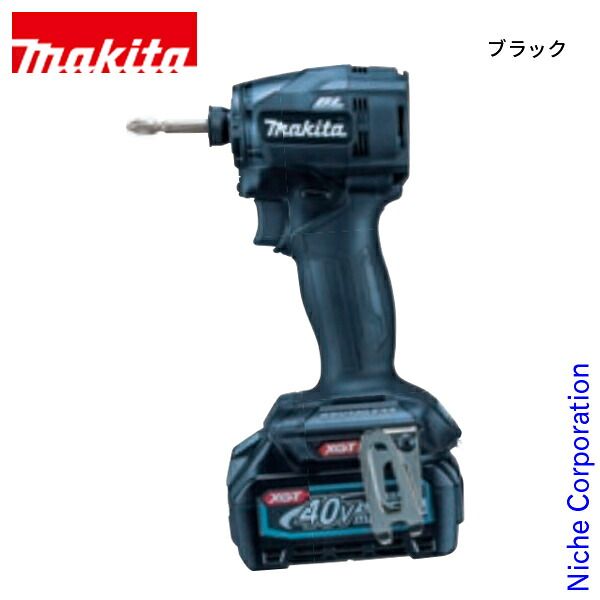 【新品】 マキタ（makita） 40Vmax 充電式インパクトドライバ バッテリー ・充電器付き TD005GRDX 工具
