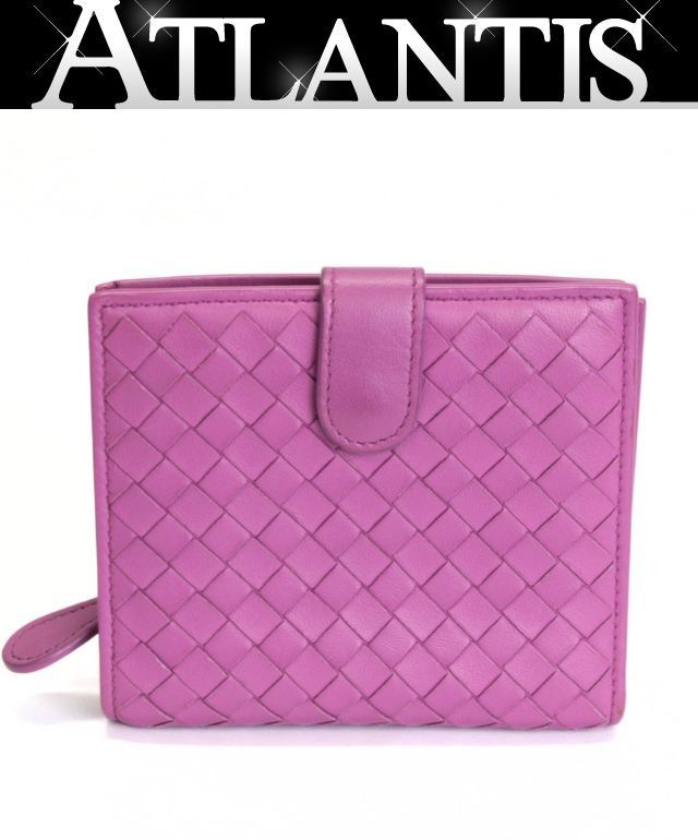 BOTTEGA VENETA ボッテガヴェネタ イントレチャート 二つ折り財布