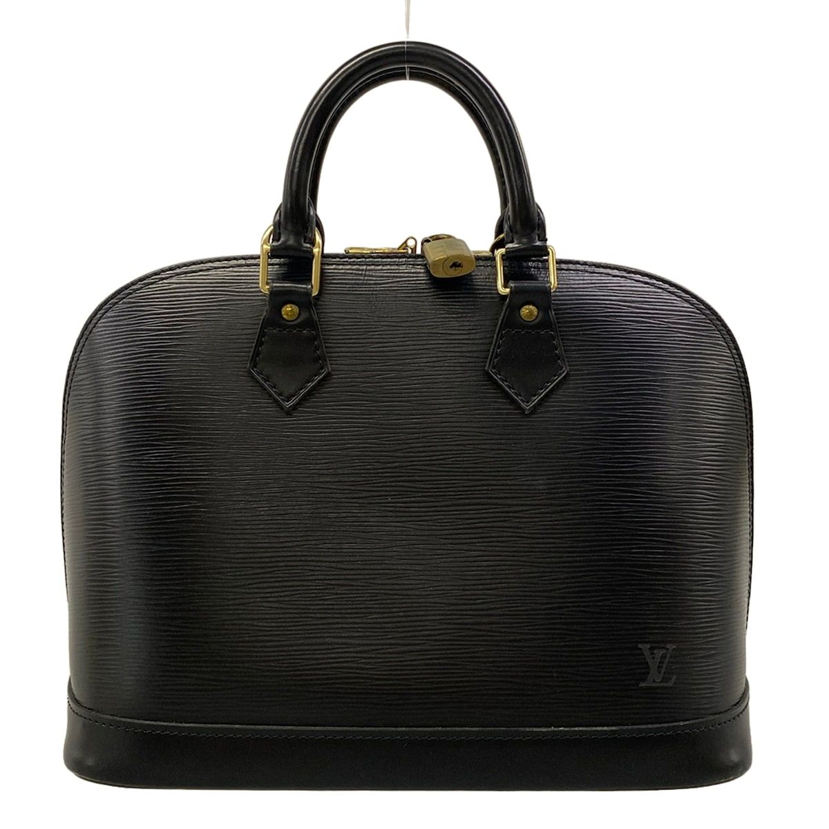 LOUIS VUITTON(ルイヴィトン) ハンドバッグ エピ アルマ M52142 ノワール×ゴールド金具 レザー