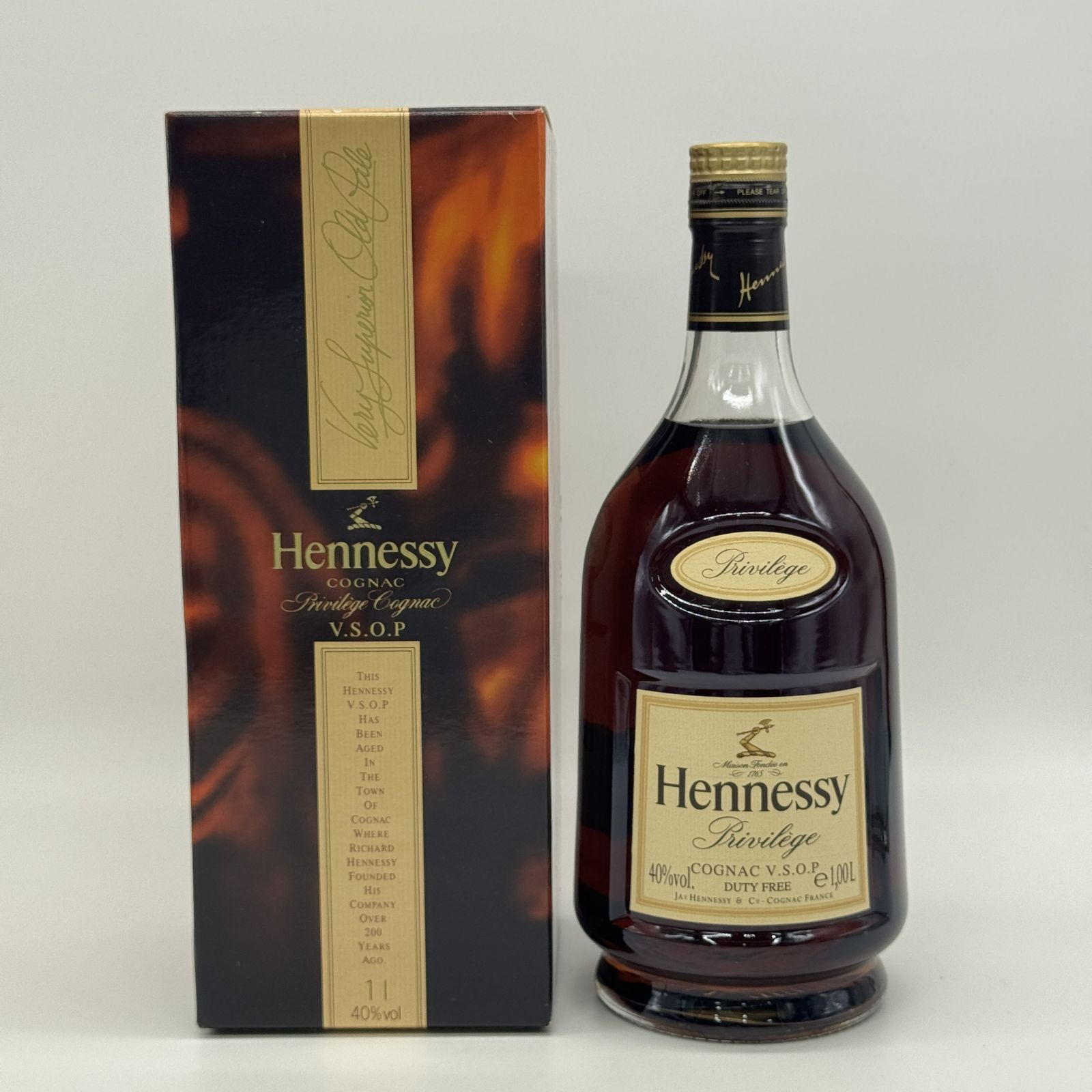 Hennessy Privilege VSOP ヘネシー プリヴィレッジ 1000ml（1L） 40