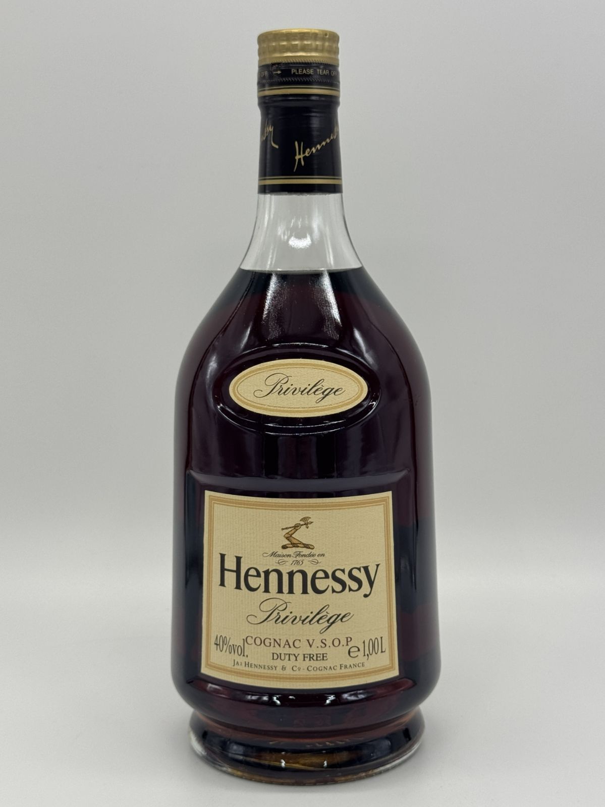 Hennessy Privilege VSOP ヘネシー プリヴィレッジ 1000ml（1L） 40