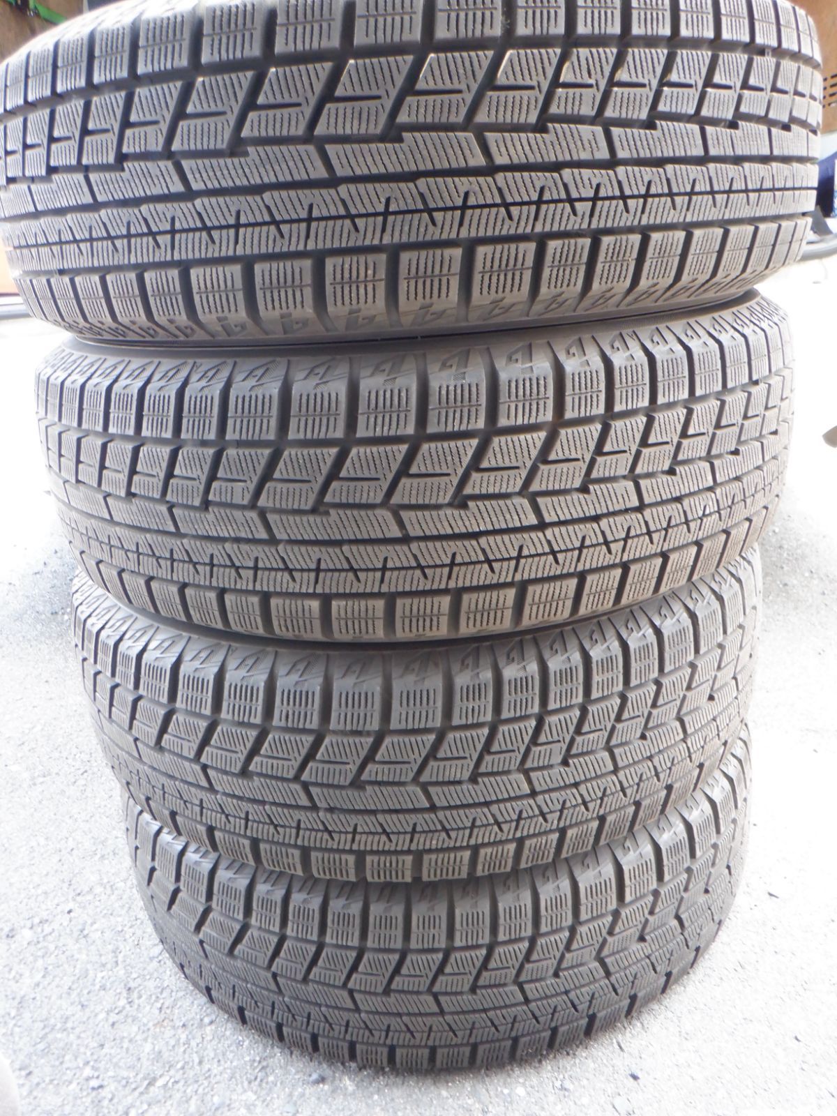 未使用に近い 195/65R15 ヨコハマ アイスガードiG60 2021年製 4本