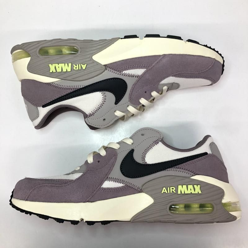 中古】NIKE AIR MAX EXCEE IB8912-204 28cm 白/紫 ナイキ エアマックス