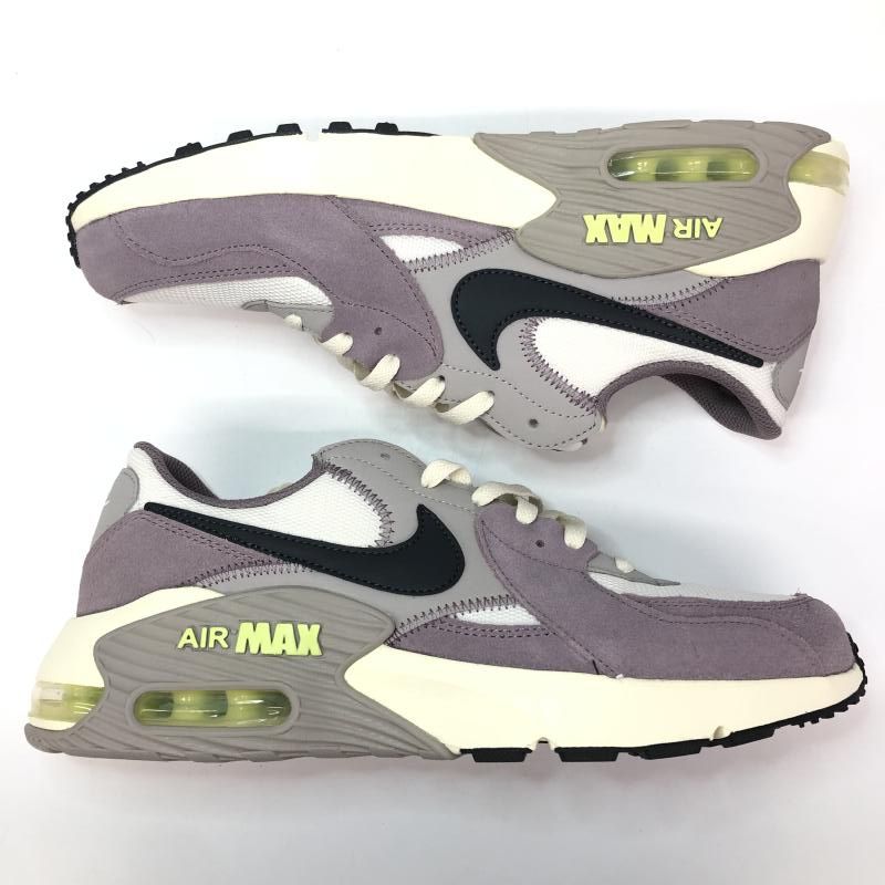 中古】NIKE AIR MAX EXCEE IB8912-204 28cm 白/紫 ナイキ エアマックス